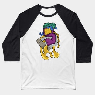 Golden Girl Skater Baseball T-Shirt